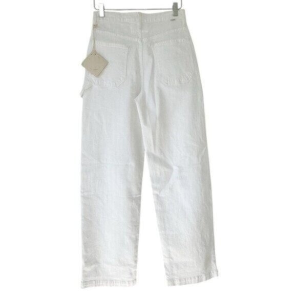 NWT Mother Superior The Stud Finder Sneak Totally Innocent Utility Jeans Size 27 - Picture 7 of 12